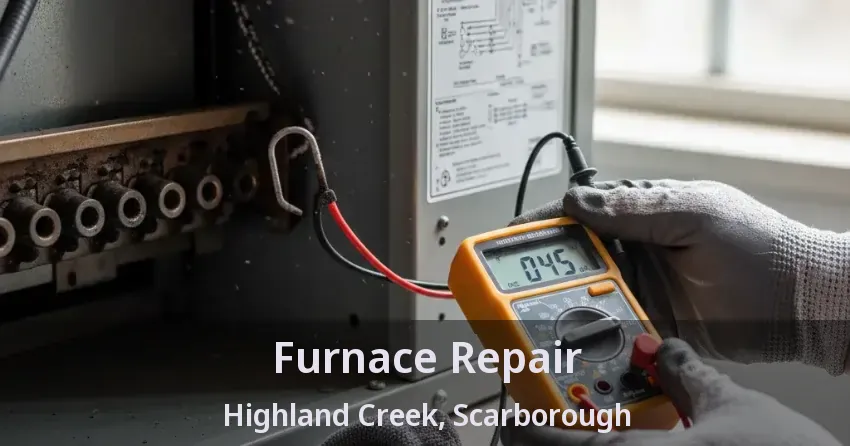 Furnace Repair Highland Creek, Scarborough - ON