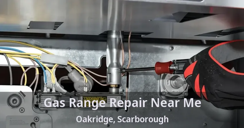 Gas Range Repair Near Me Oakridge, Scarborough - ON