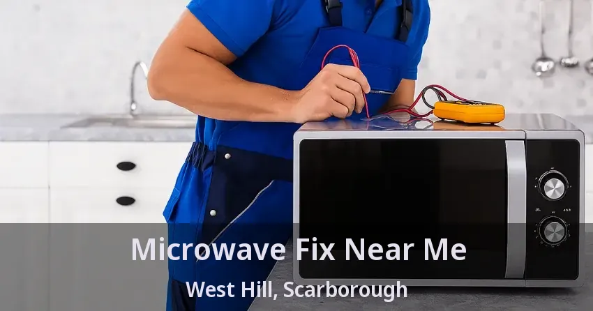 Microwave Fix Near Me West Hill, Scarborough - ON