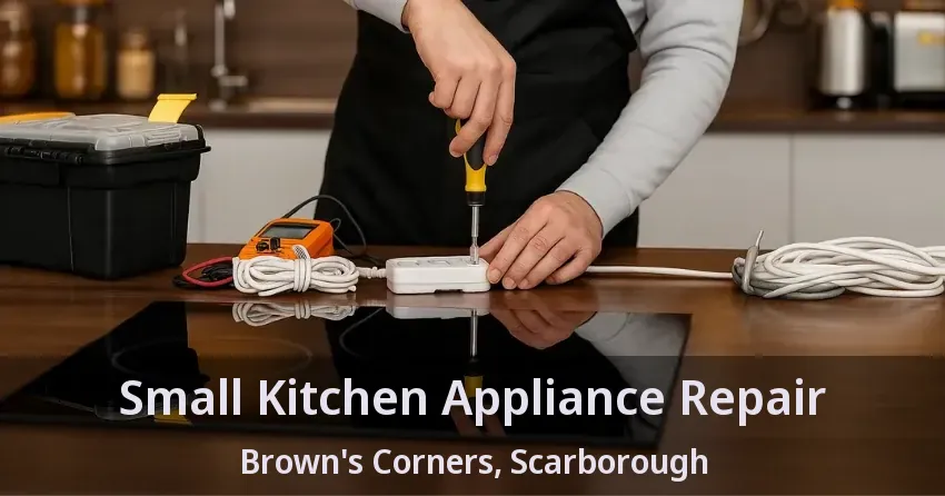 Small Kitchen Appliance Repair Brown's Corners, Scarborough - ON